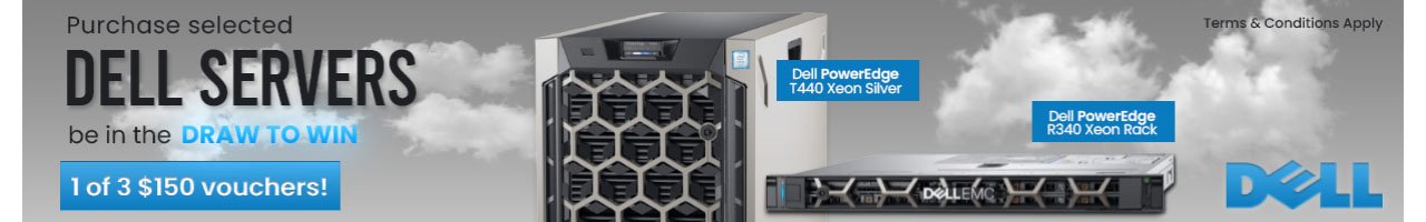 Purchase Dell Servers & be in the draw to win $150